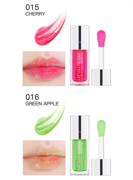 KissICON Moisturizing Lip Balm Lip Glow Oil Pink Plumping