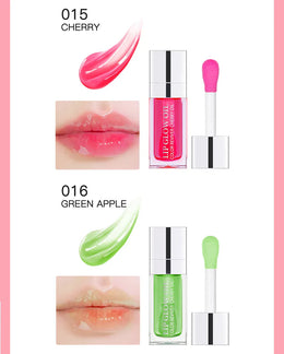 KissICON Moisturizing Lip Balm Lip Glow Oil Pink Plumping