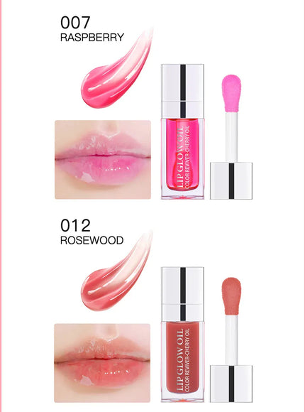 KissICON Moisturizing Lip Balm Lip Glow Oil Pink Plumping