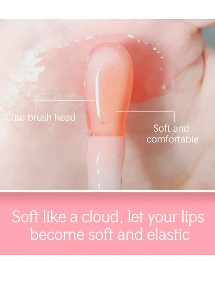 KissICON Moisturizing Lip Balm Lip Glow Oil Pink Plumping