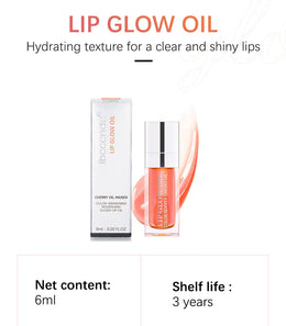 KissICON Moisturizing Lip Balm Lip Glow Oil Pink Plumping