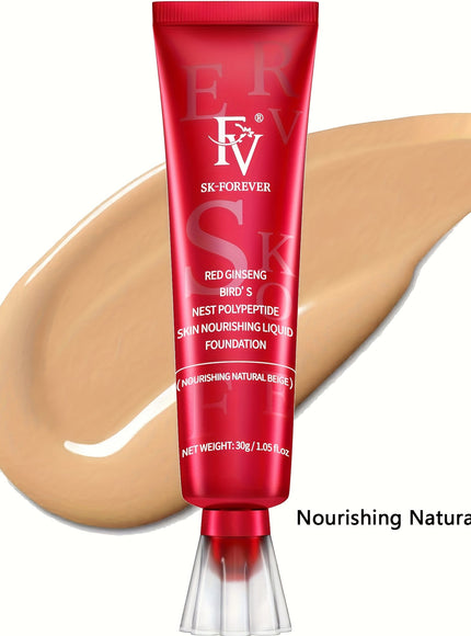 jkthpu-45 Moisturizing Natural Beige KissIcon FV Hydrating Foundation - Matte Finish Lasting