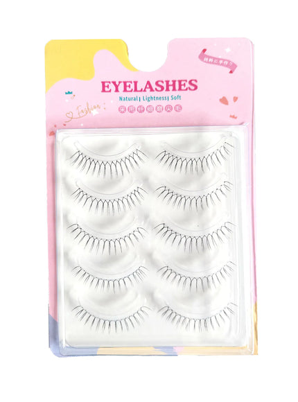 KissICON mojiam KissIcon Five Pairs U Lashes 0.14mm - Soft