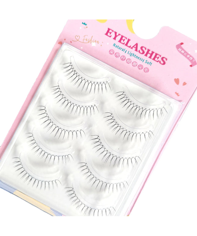 KissICON mojiam KissIcon Five Pairs U Lashes 0.14mm - Soft