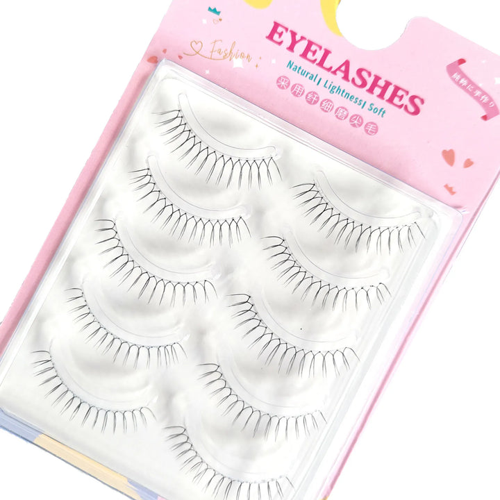 KissIcon Five Pairs U Lashes 0.14mm - Soft