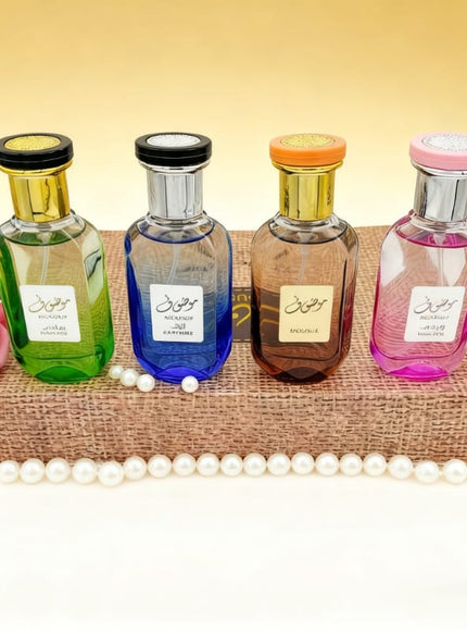 KissICON Mousuf set / 25ml*4 Wood Flower Citrus Jasmine Sandalwood 4bottle Perfume