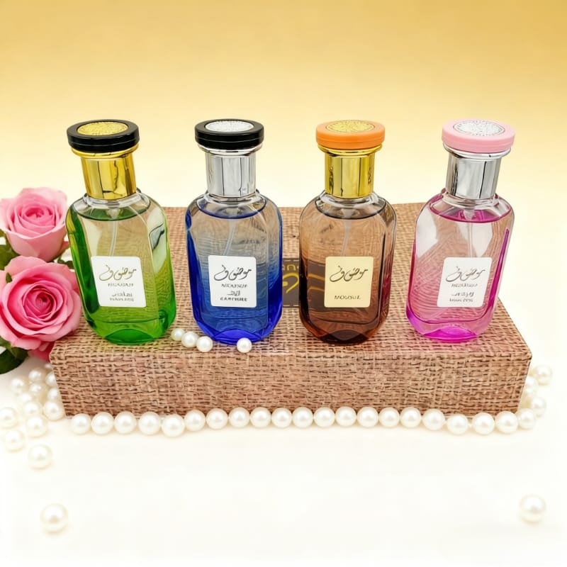 KissICON Mousuf set / 25ml*4 Wood Flower Citrus Jasmine Sandalwood 4bottle Perfume