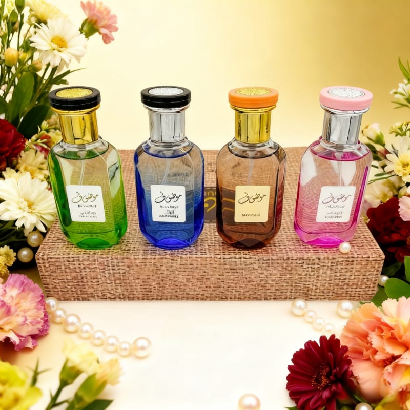 KissICON Mousuf set / 25ml*4 Wood Flower Citrus Jasmine Sandalwood 4bottle Perfume
