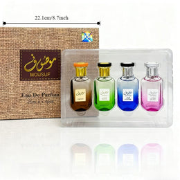 KissICON Mousuf set / 25ml*4 Wood Flower Citrus Jasmine Sandalwood 4bottle Perfume