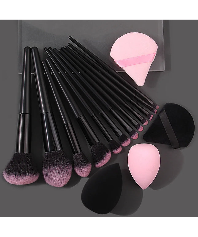 KissICON MULTI Soft Makeup Brush Set 12Pcs Beauty Eggs And
