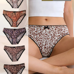 KissICON Multicolor 7 / UK 18 Elegant Floral Curve Fullcoverage Panties