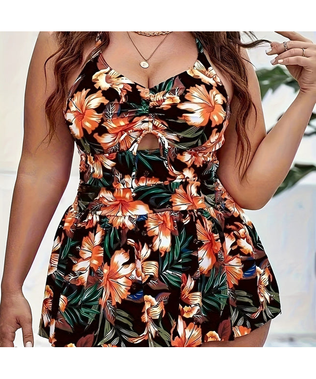 KissICON Multicolor / UK 16 Flattering Curve Tankini – Meets