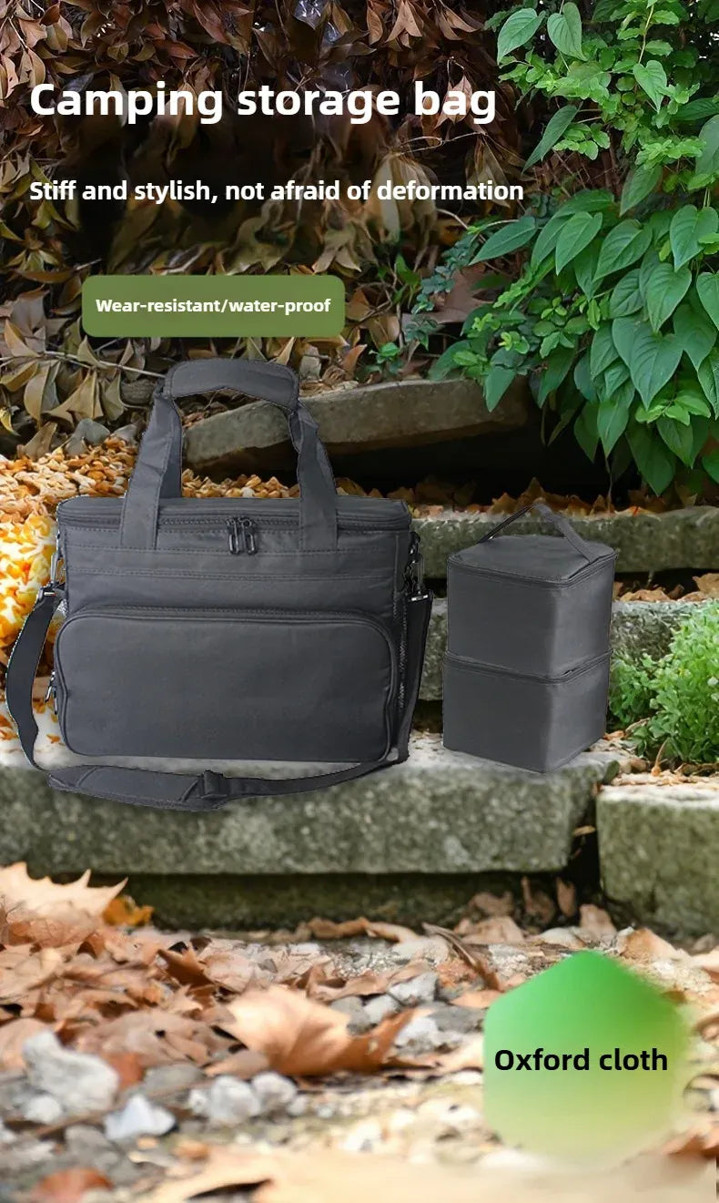 KissICON Multifunctional Camping Kitchenware Storage Small Folding Tool