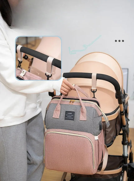 KissICON Multifunctional Diaper Mommy Baby Organiser – Stroller