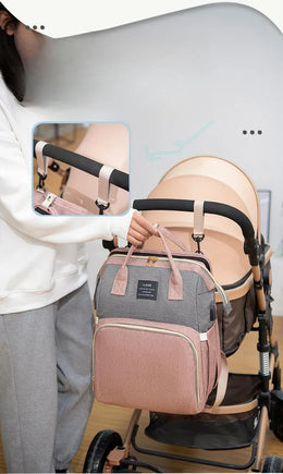 KissICON Multifunctional Diaper Mommy Baby Organiser – Stroller