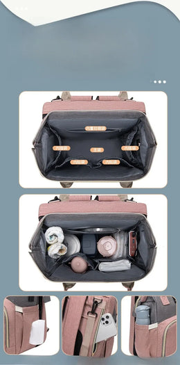 KissICON Multifunctional Diaper Mommy Baby Organiser – Stroller