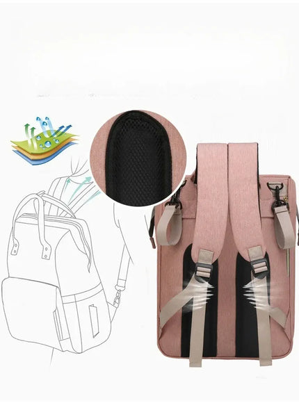 KissICON Multifunctional Diaper Mommy Baby Organiser – Stroller
