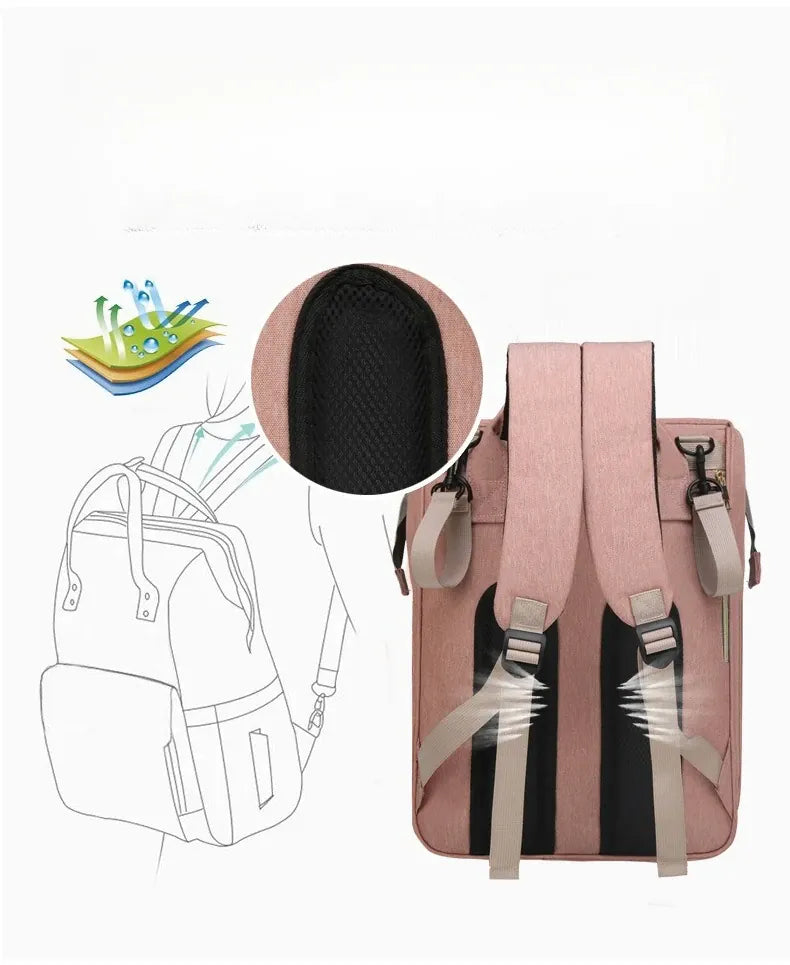 KissICON Multifunctional Diaper Mommy Baby Organiser – Stroller