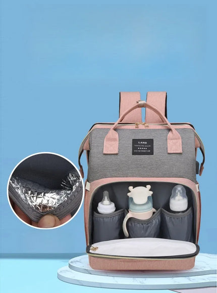 KissICON Multifunctional Diaper Mommy Baby Organiser – Stroller