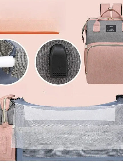 KissICON Multifunctional Diaper Mommy Baby Organiser – Stroller