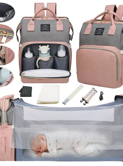 KissICON Multifunctional Diaper Mommy Baby Organiser – Stroller