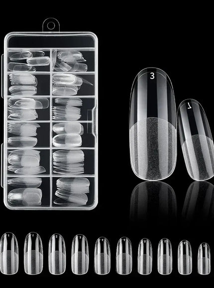 KissICON Nail Art Press On Nails Gel Tips 120Pcs
