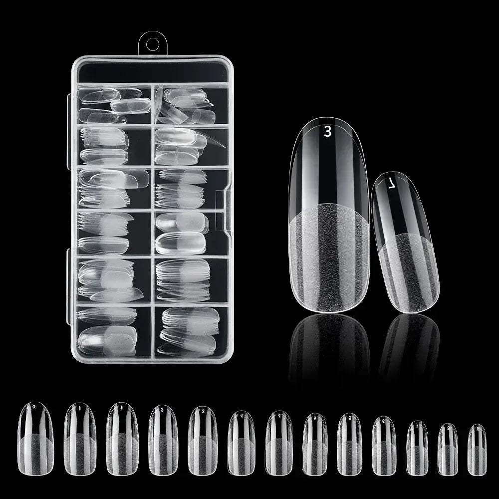 KissICON Nail Art Press On Nails Gel Tips 120Pcs