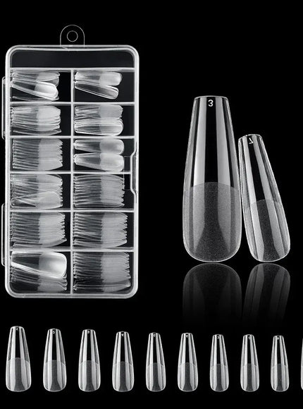 KissICON Nail Art Press On Nails Gel Tips 120Pcs