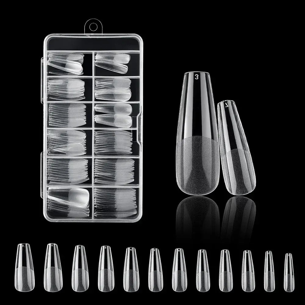 KissICON Nail Art Press On Nails Gel Tips 120Pcs