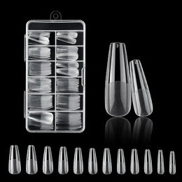 KissICON Nail Art Press On Nails Gel Tips 120Pcs