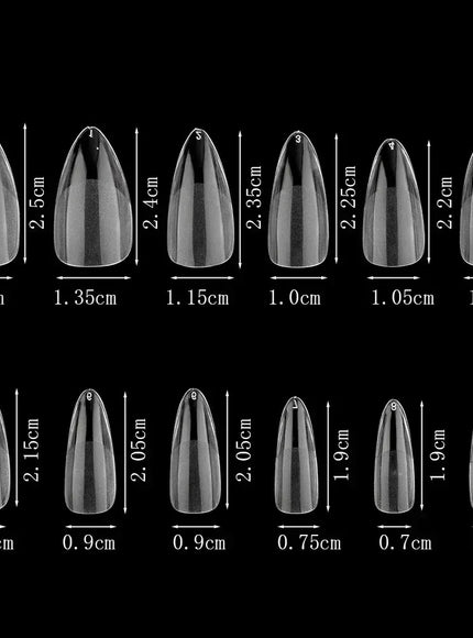KissICON Nail Art Press On Nails Gel Tips 120Pcs