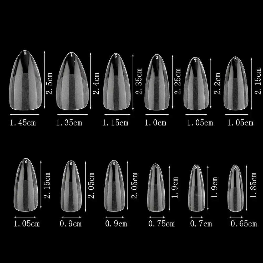 KissICON Nail Art Press On Nails Gel Tips 120Pcs