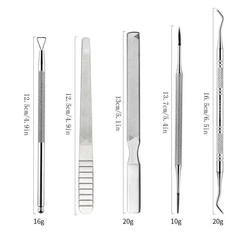 KissICON 💋 Nail Art Tools Set - Nail File