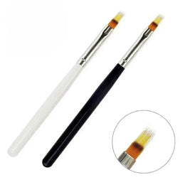 KissICON 💋 Nail Brush Serrated Powder Bar Black Nail