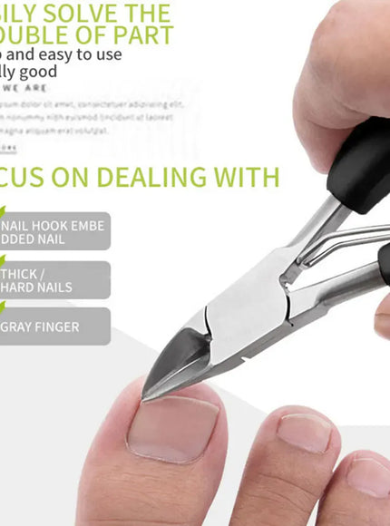 KissICON Nail Clippers KissIcon Nail Clippers Ingrown Toenail Nippers - Stainless