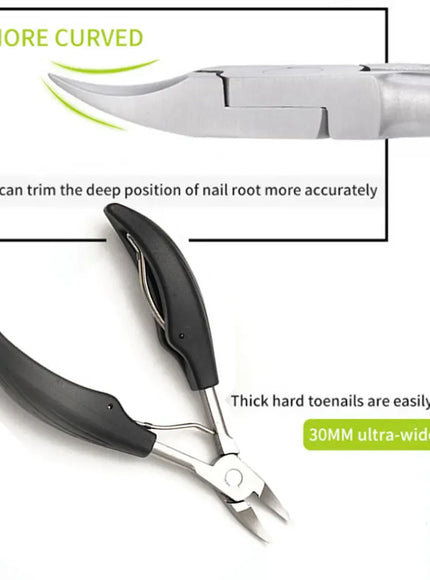 KissICON Nail Clippers KissIcon Nail Clippers Ingrown Toenail Nippers - Stainless