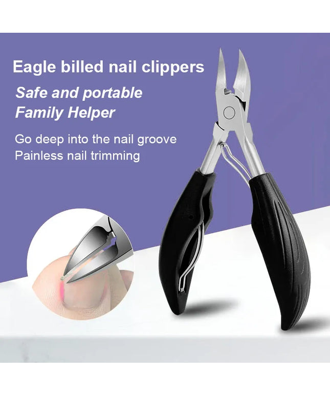 KissICON Nail Clippers KissIcon Nail Clippers Ingrown Toenail Nippers - Stainless