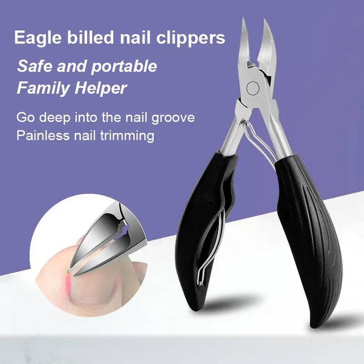 KissIcon Nail Clippers Ingrown Toenail Nippers - Stainless