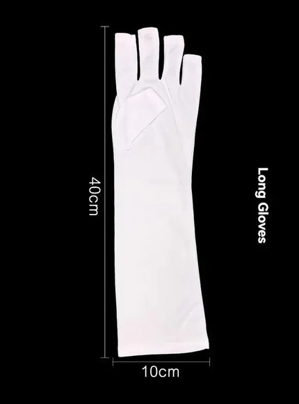 KissICON Nail Gloves Anti-UV Anti-blackening Anti-illumination TANNING Tanning Light
