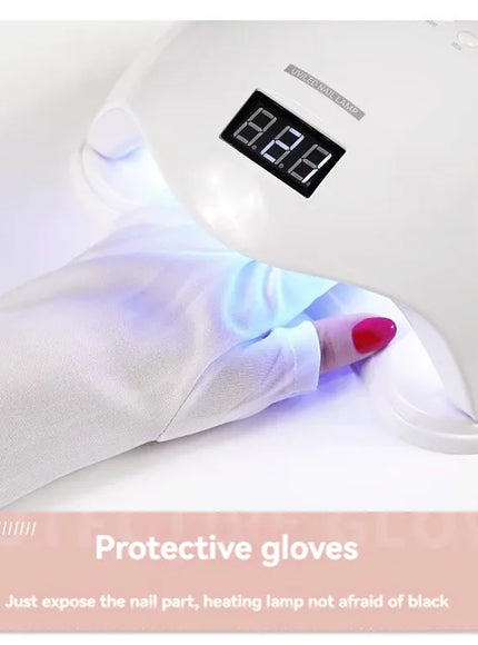 KissICON Nail Gloves Anti-UV Anti-blackening Anti-illumination TANNING Tanning Light