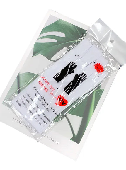 KissICON Nail Gloves Anti-UV Anti-blackening Anti-illumination TANNING Tanning Light