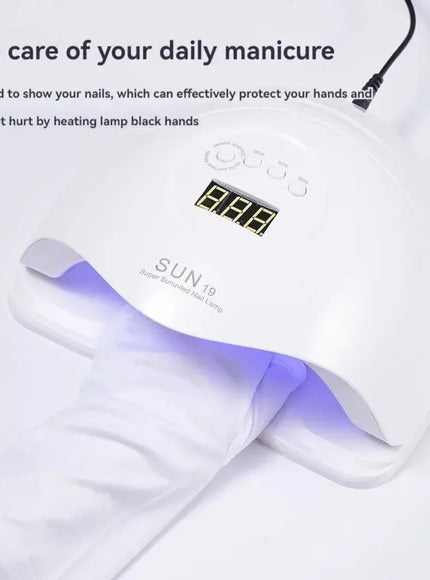 KissICON Nail Gloves Anti-UV Anti-blackening Anti-illumination TANNING Tanning Light