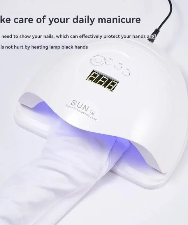 KissICON Nail Gloves Anti-UV Anti-blackening Anti-illumination TANNING Tanning Light