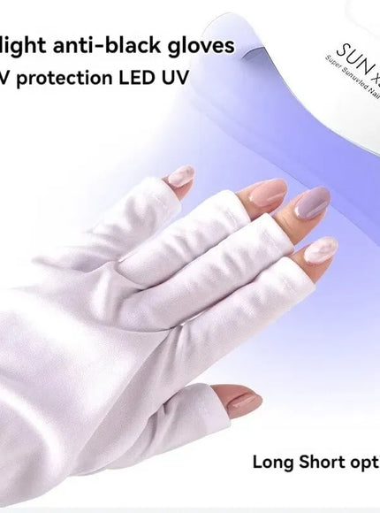 KissICON Nail Gloves Anti-UV Anti-blackening Anti-illumination TANNING Tanning Light