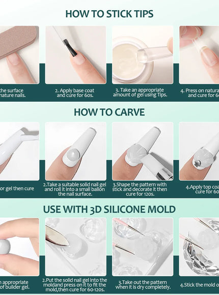 KissICON Nail Kit KissIcon Nailpop Handheld Nail Lamp Kit - Home