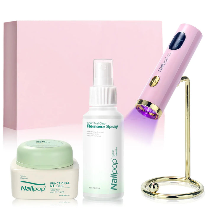 KissIcon Nailpop Handheld Nail Lamp Kit - Home