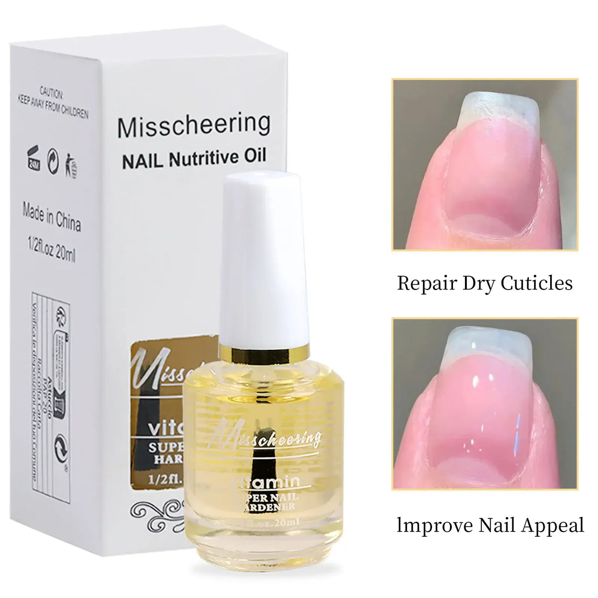 KissICON Nail Nutrition Oil KissIcon Misscheering 30ml Nail Gel - Quick Extension
