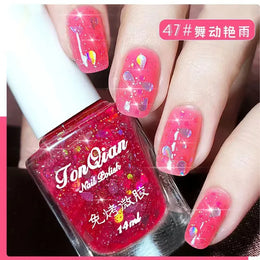 KissICON Nail Polish Lasting No Bake No Peel Classic