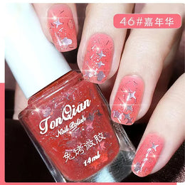 KissICON Nail Polish Lasting No Bake No Peel Classic