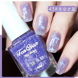 KissICON Nail Polish Lasting No Bake No Peel Classic